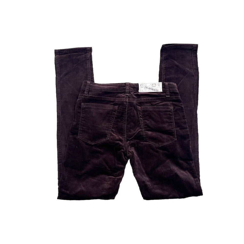 BLANKNYC Womens Brown Skinny Corduroy Pants Size 30 Stretch 5 Pocket Classic - Picture 4 of 15